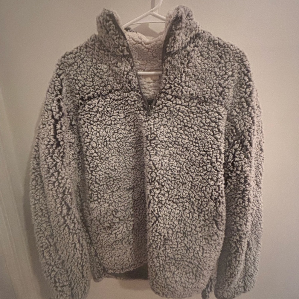 Thread & Supply Cream Sherpa Jacket